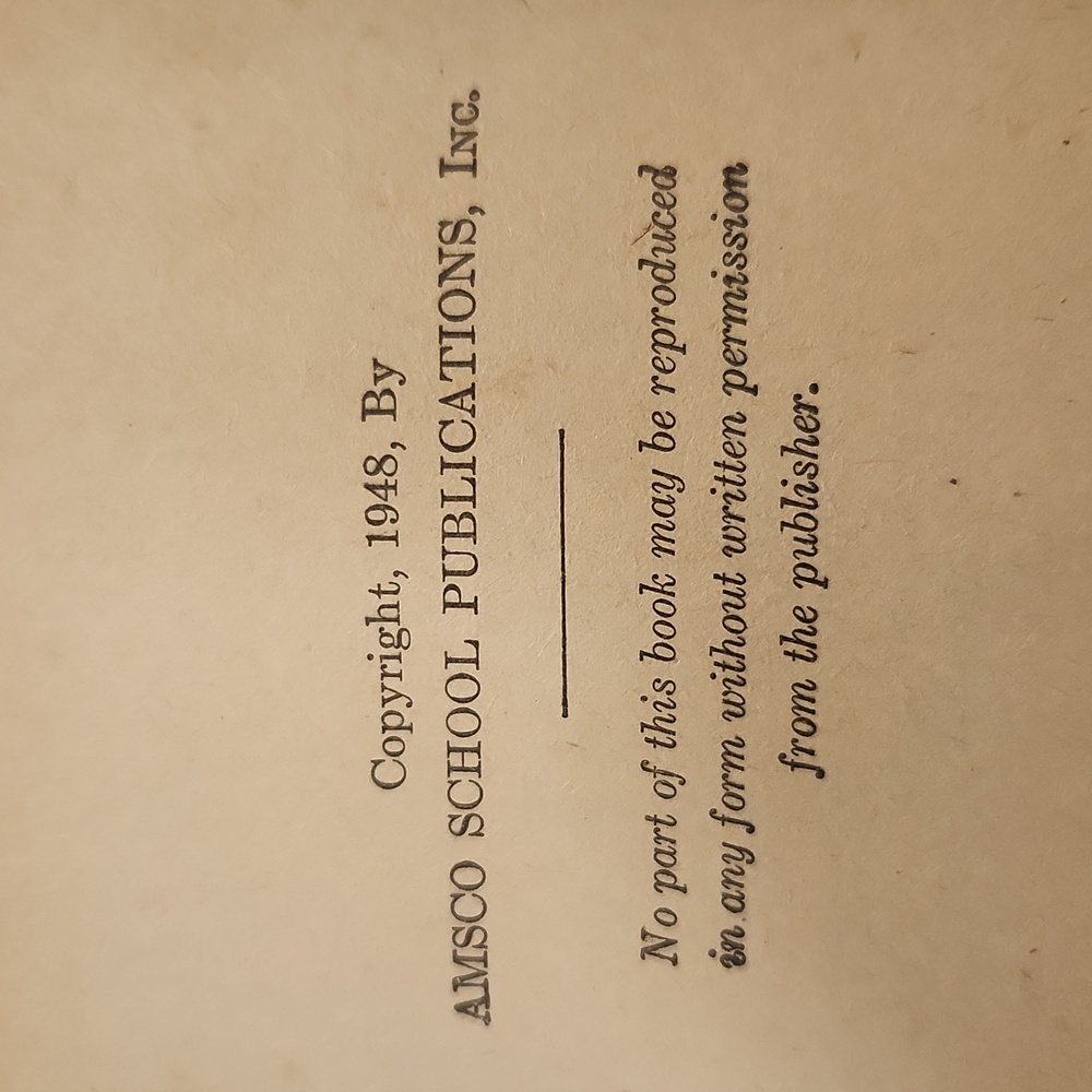 1940s Math Book - Reviewing Intermediate Algebra - Picture 7 of 8